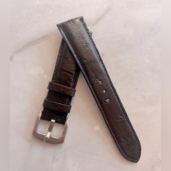 LussoStraps™ Ostrich Watch Strap Band Made for Chopard Mille Miglia 21mm or 23mm - Picture 1 of 1